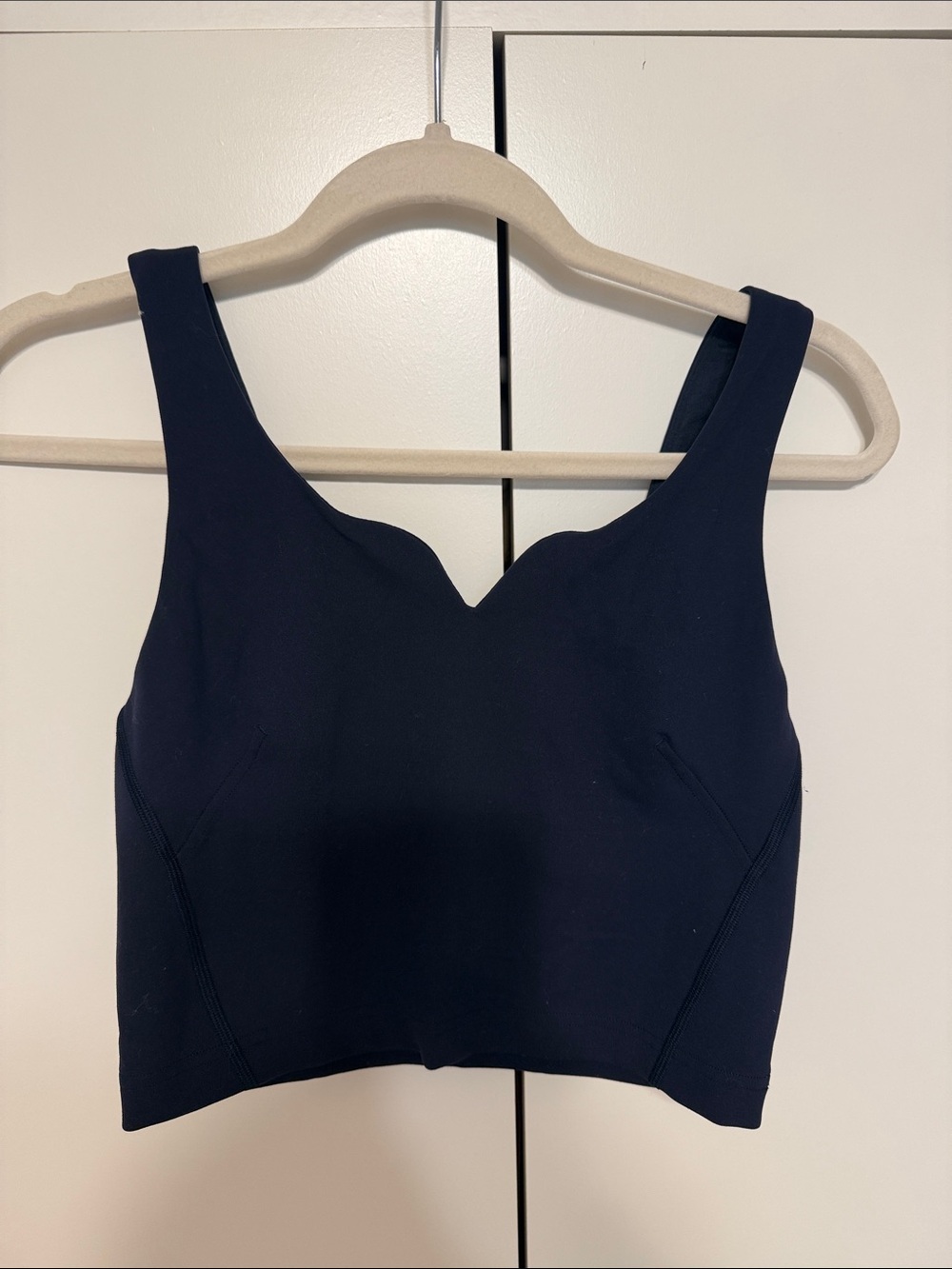 lululemon athletica Midnight Navy Scoop Crop Tank